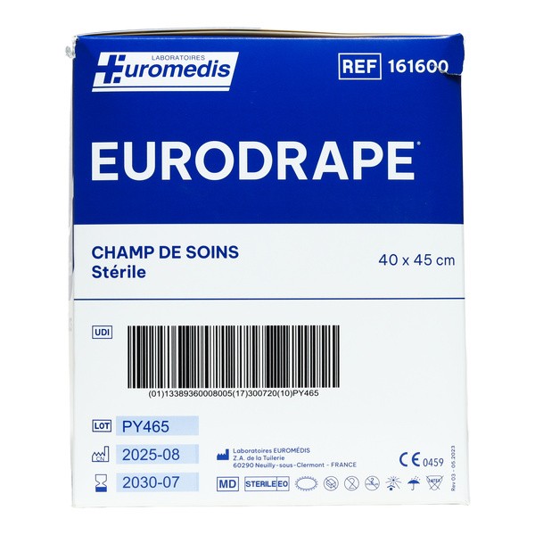 Champ de soins stériles Eurodrape