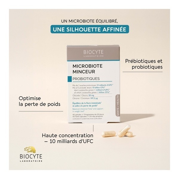Biocyte Microbiote Minceur gélules