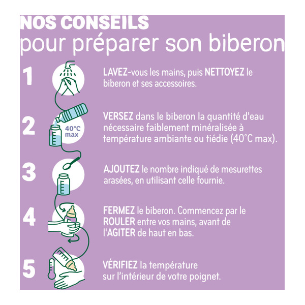 Babybio Optima lait 1er âge bio