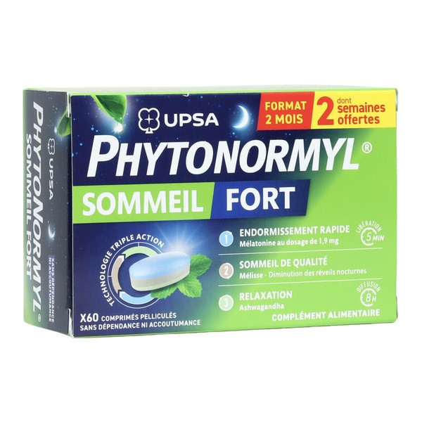 UPSA PhytoNormyl Sommeil Fort comprimés