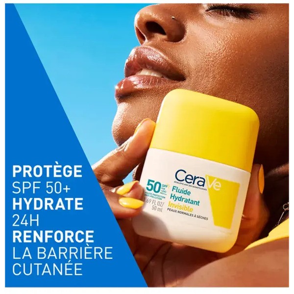 Cerave Fluide hydratant invisible SPF 50