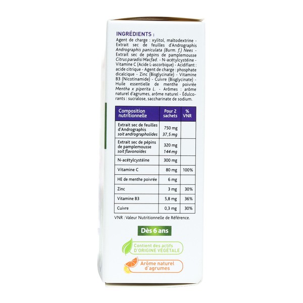 PhytoRub Junior & Adulte Nez et Gorge sachets