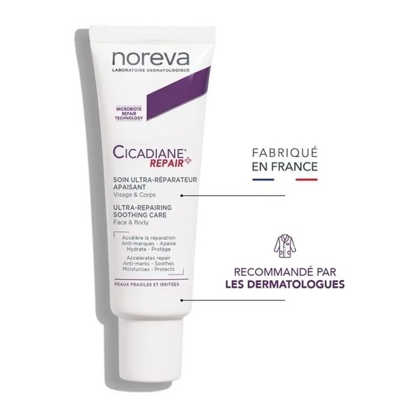 Noreva Cicadiane Repair+ Crème réparatrice apaisante