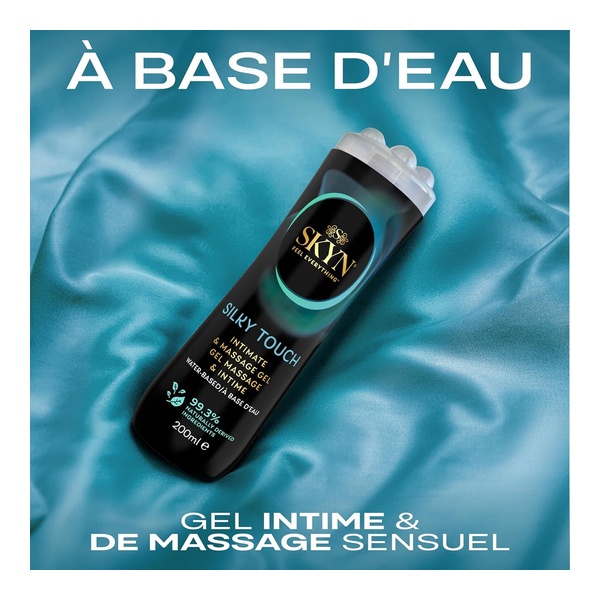 Manix Skyn Gel de massage et intime Silky Touch