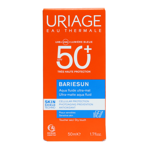 Uriage Bariésun Aqua fluide solaire ultra mat SPF 50+