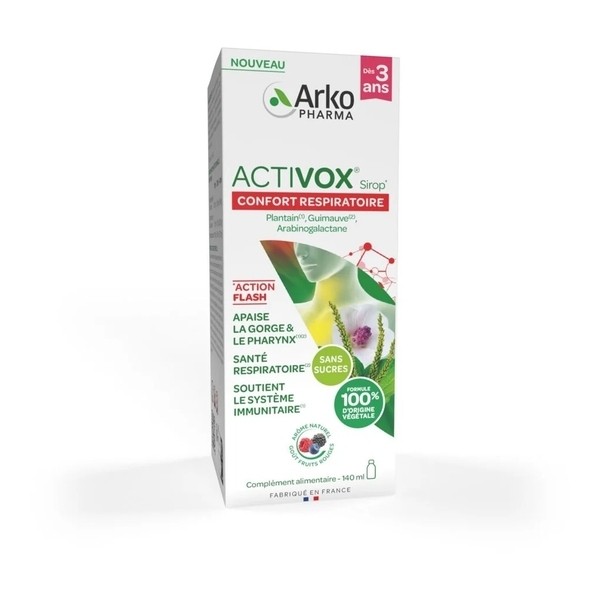 Activox Confort Respiratoire sirop
