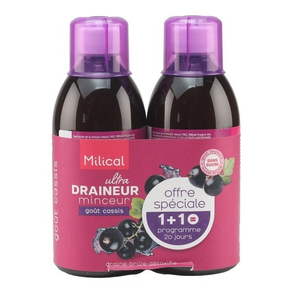 Milical Draineur Ultra solution buvable