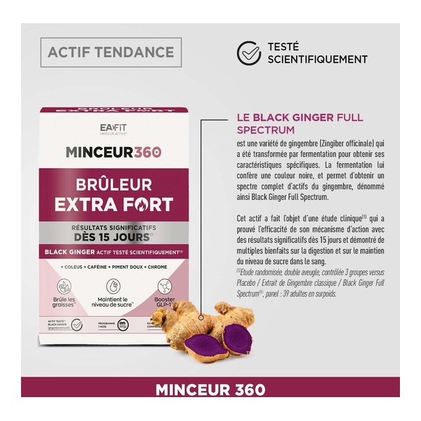 Eafit Minceur 360 Bruleur Extra fort comprimés