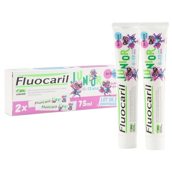 Fluocaril Junior dentifrice 6-13 ans