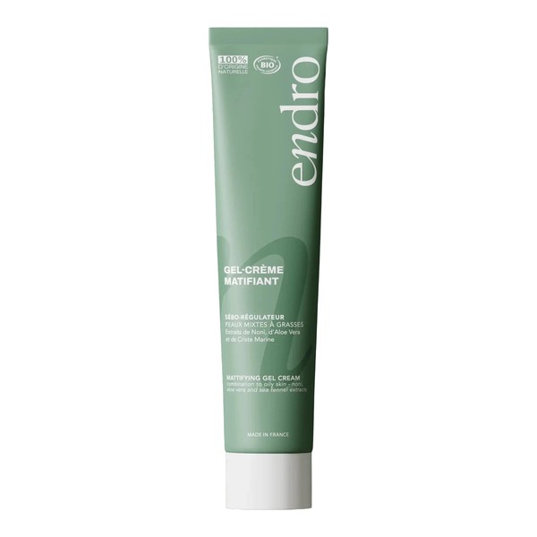 Endro Gel crème matifiant bio