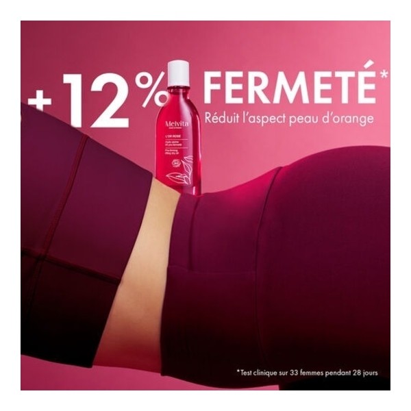Melvita L'or Rose Huile sèche lift pro fermeté bio