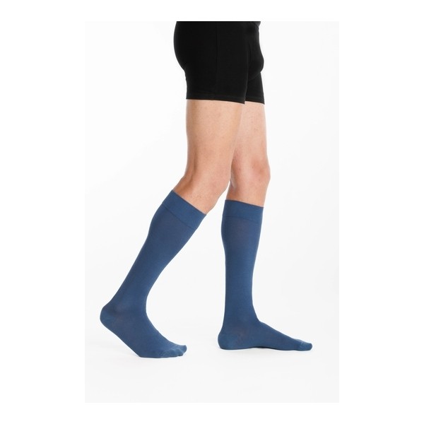 Sigvaris Active Coton bio chaussettes de contention Homme classe 2