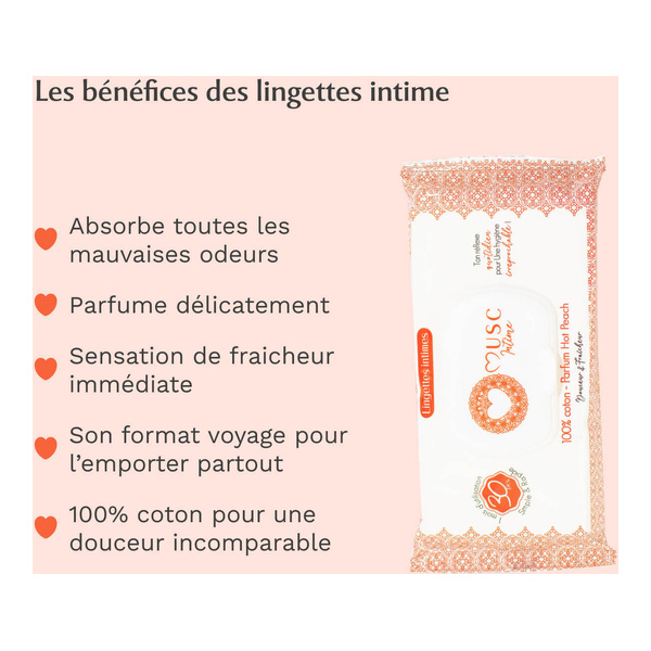 Musc Intime Lingettes intimes