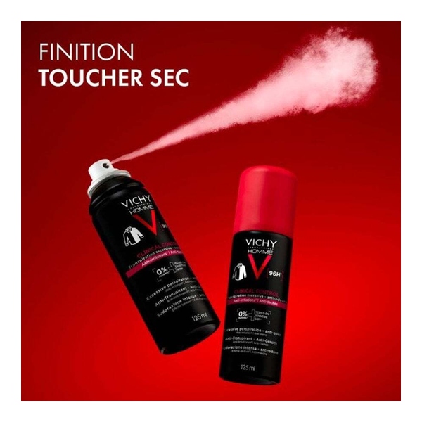 Vichy Homme déodorant anti-transpirant Clinical Control 96h spray