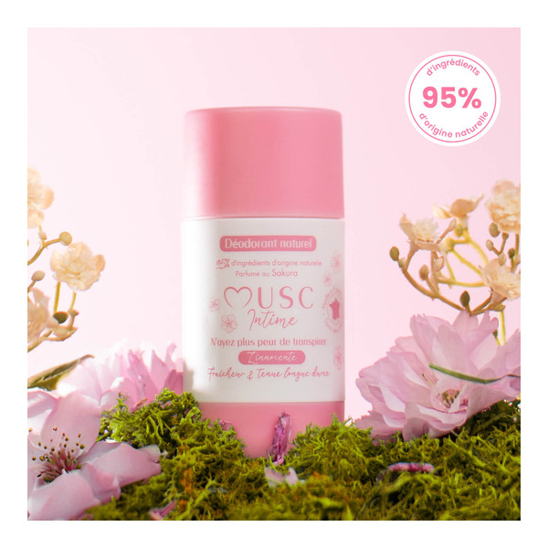 Musc Intime Déodorant Naturel