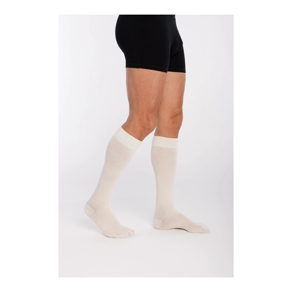Sigvaris Active Coton bio chaussettes de contention Homme classe 2