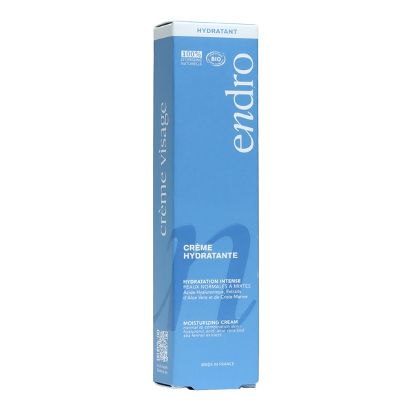 Endro Crème hydratante visage bio