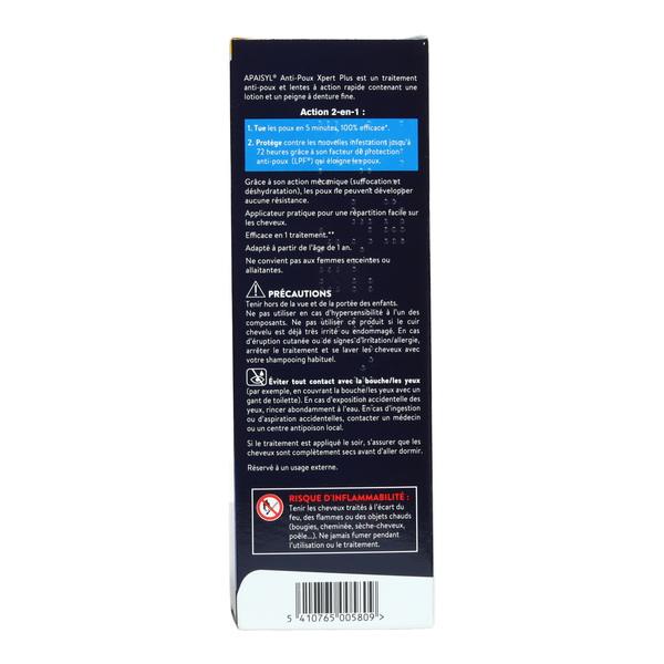Apaisyl Xpert Plus Lotion anti-poux et lentes