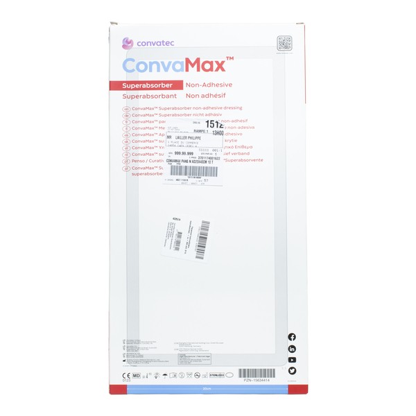 Convatec ConvaMax Pansement superabsorbant non adhésif