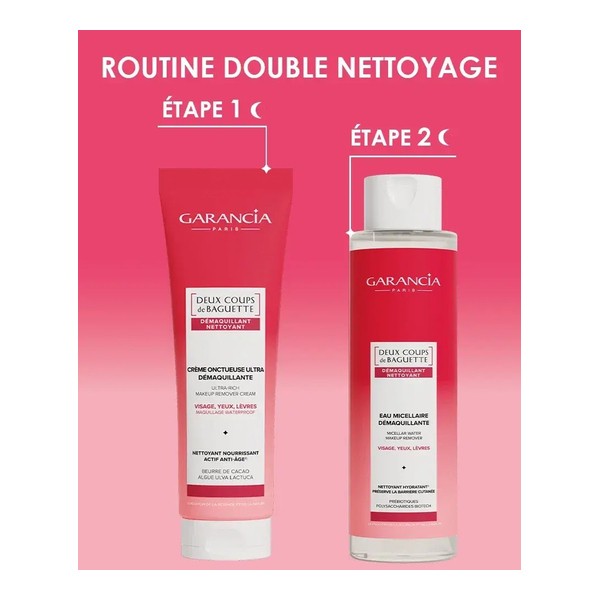 Garancia Deux Coups De Baguette Crème onctueuse ultra démaquillante