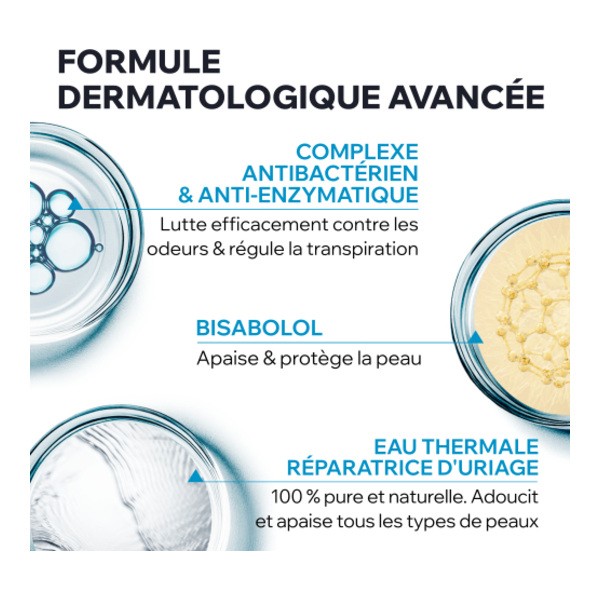 Uriage déodorant douceur bille