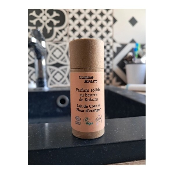 Comme Avant Parfum solide au beurre de kokum