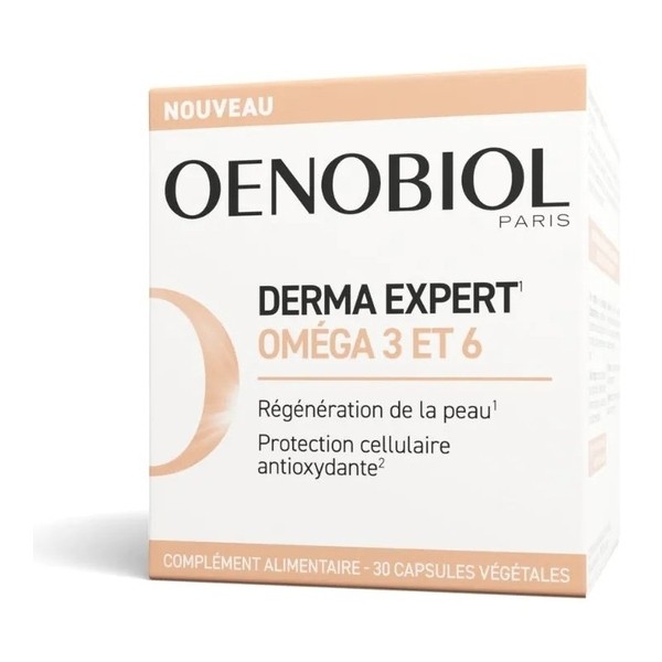 Oenobiol Derma Expert Oméga 3 et 6 capsules