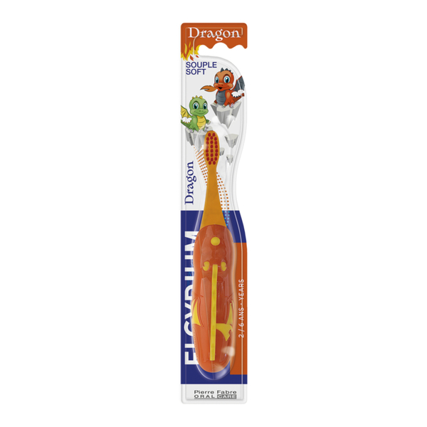 Elgydium Kids brosse à dents Souple Dragon