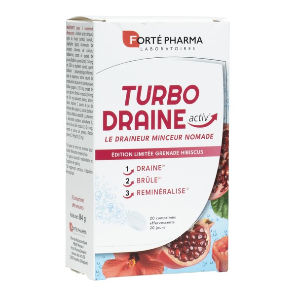 Forté Pharma Turbodraine Activ' effervescents