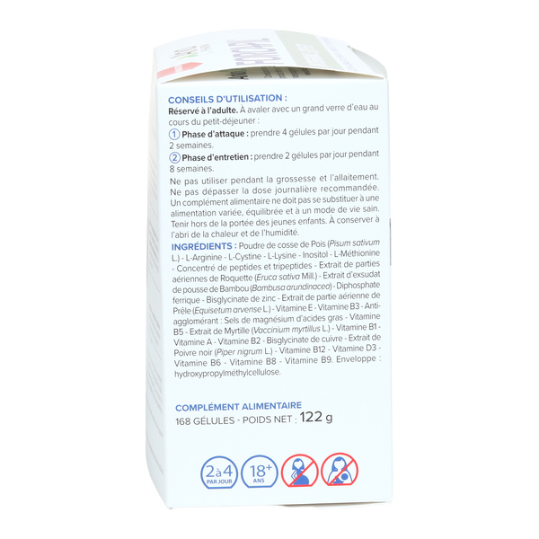 Forcapil Integral Expert cheveux et cuir chevelu gélules