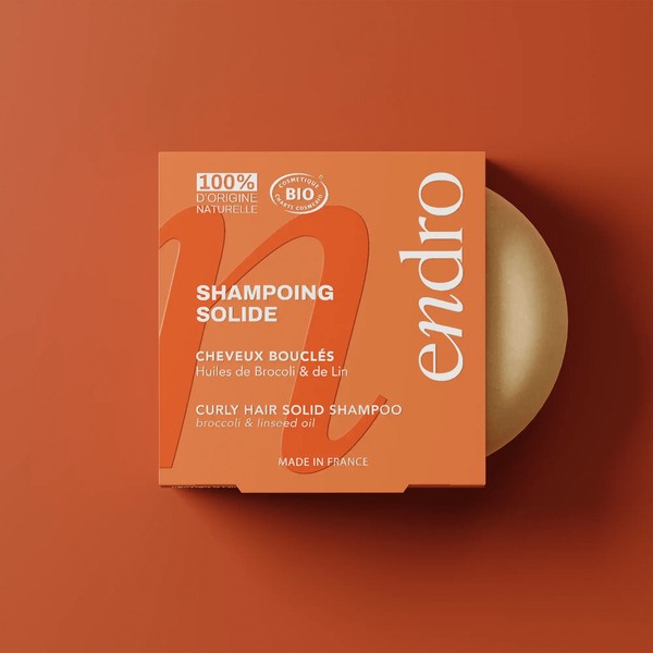 Endro Shampoing solide bio Cheveux bouclés