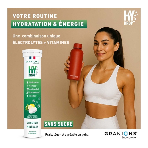 Granions Hydrop Vitamines et Minéraux comprimés