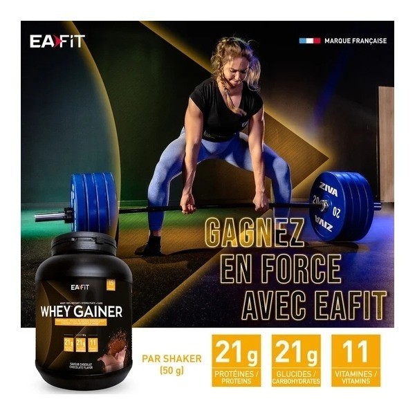 Eafit Whey Gainer poudre pour boisson