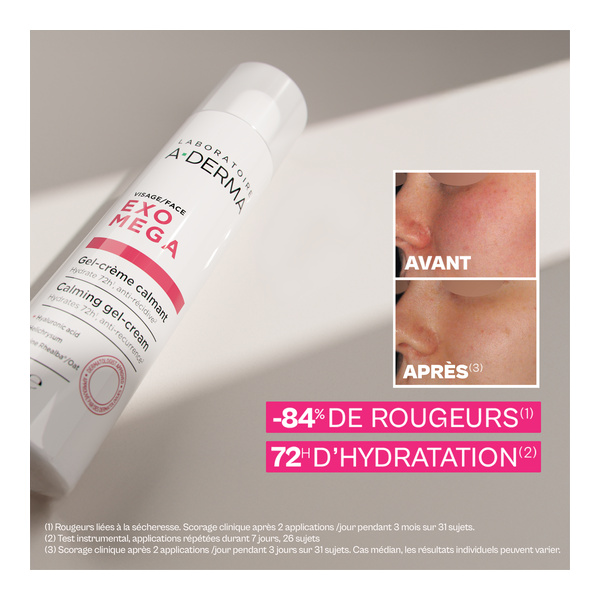 A Derma Exomega Gel crème calmant