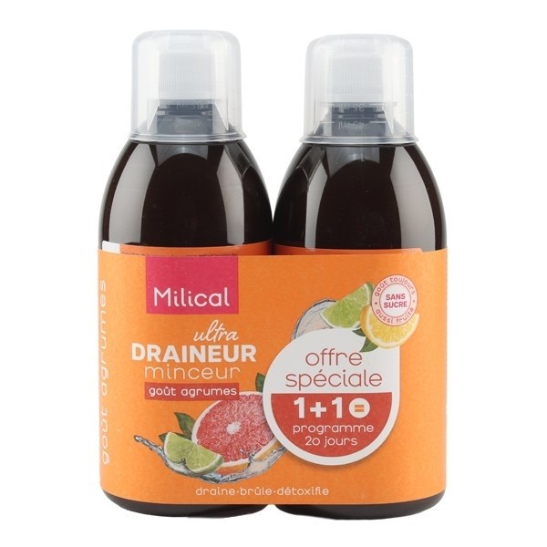 Milical Draineur Ultra solution buvable