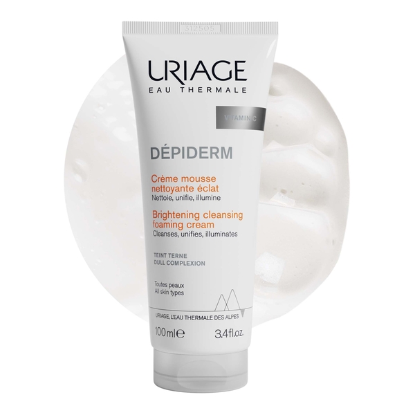 Uriage Depiderm Crème mousse nettoyante éclat