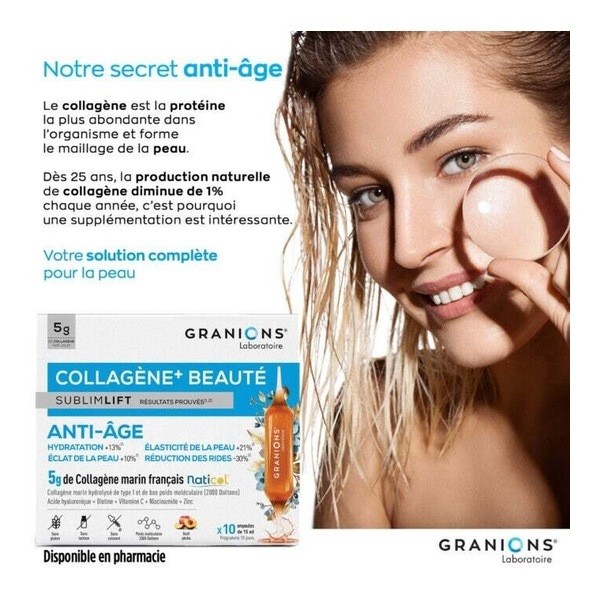 Granions Collagène+ Beauté SublimLift ampoules