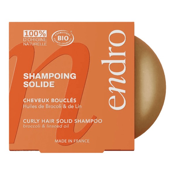 Endro Shampoing solide bio Cheveux bouclés