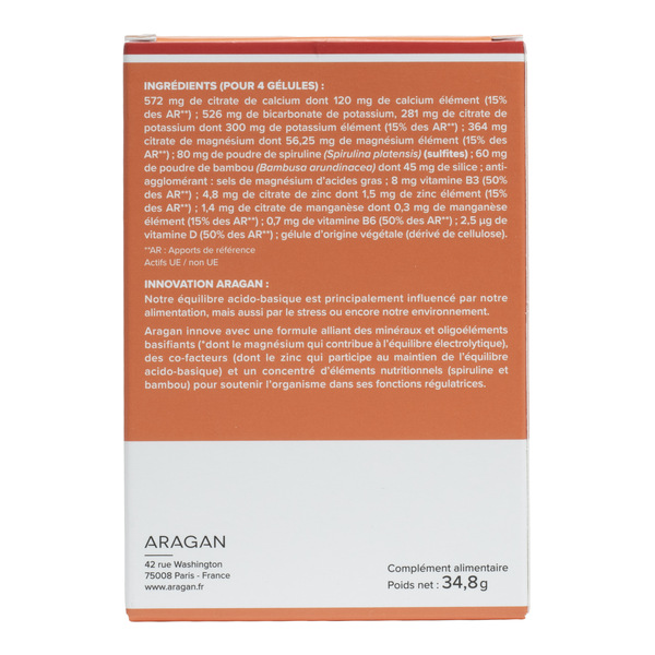 Aragan Alcaline complex gélules