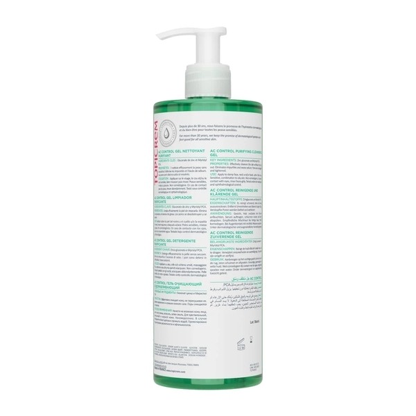 Topicrem AC Control Gel nettoyant purifiant