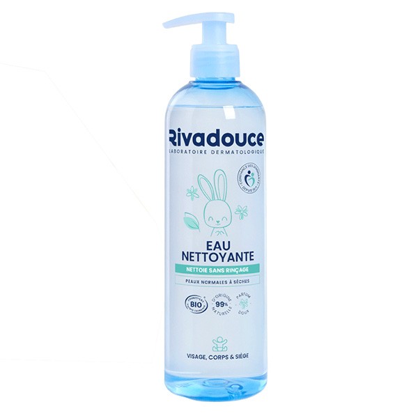 Rivadouce Bébé Eau nettoyante bio