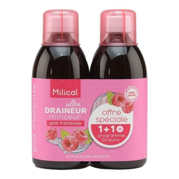 Milical Draineur Ultra solution buvable