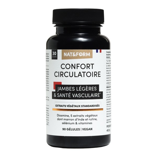 Nat et Form Confort circulatoire gélules