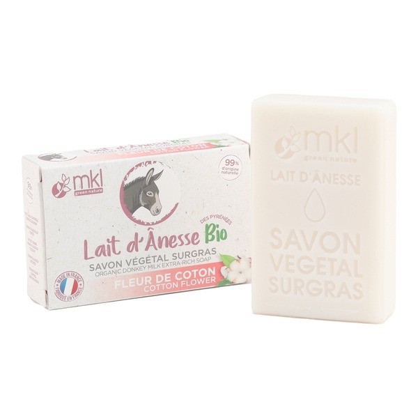 MKL savon végétal lait d'ânesse bio