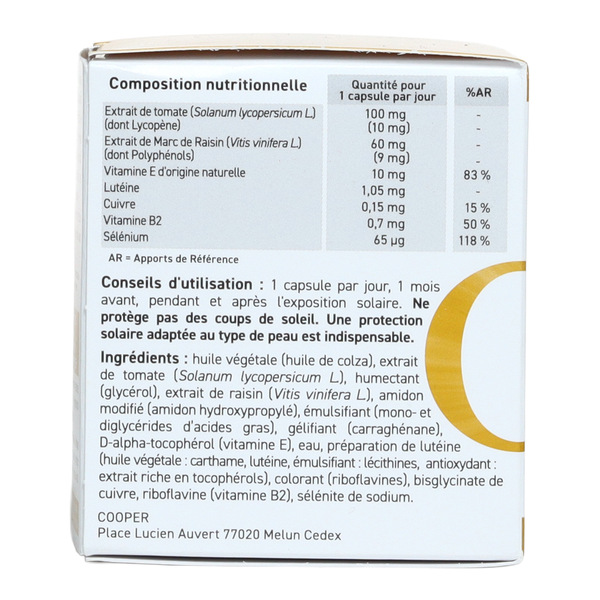 Oenobiol Sun Expert préparateur solaire peau sensible capsules