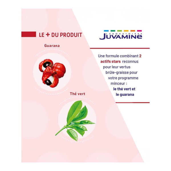 Juvamine Thé vert Guarana gélules