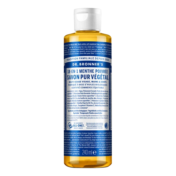 Dr Bronner's savon liquide