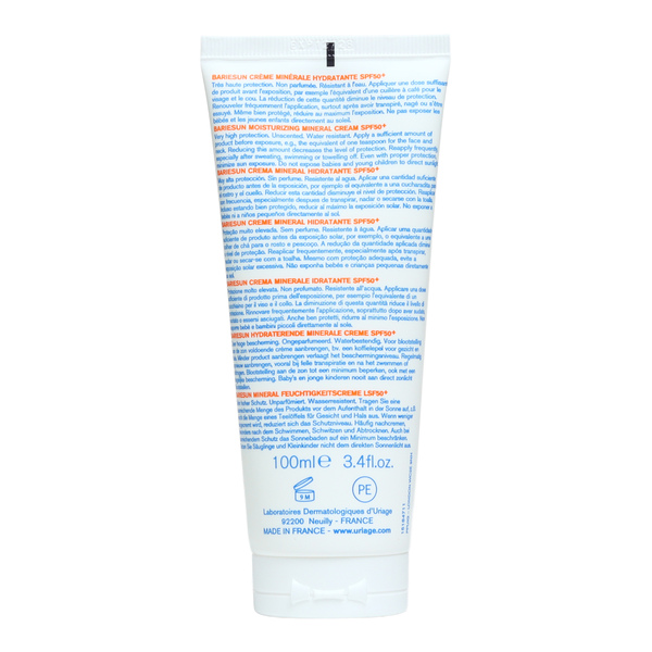 Uriage Bariesun crème solaire minérale hydratante SPF 50+