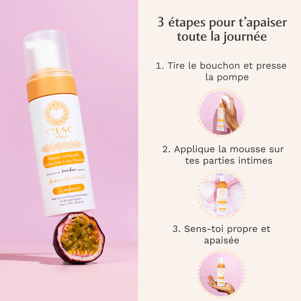 Musc Intime Mousse nettoyante