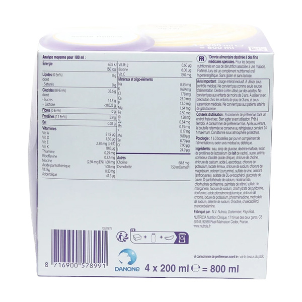 Nutricia Fortimel Jucy boisson